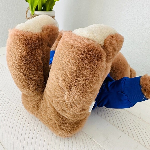 Trudy Teddy Bear NFL Seattle Seahawks Team Plush Stuffed Animal 14" Vintage 80s - Picture 6 of 8